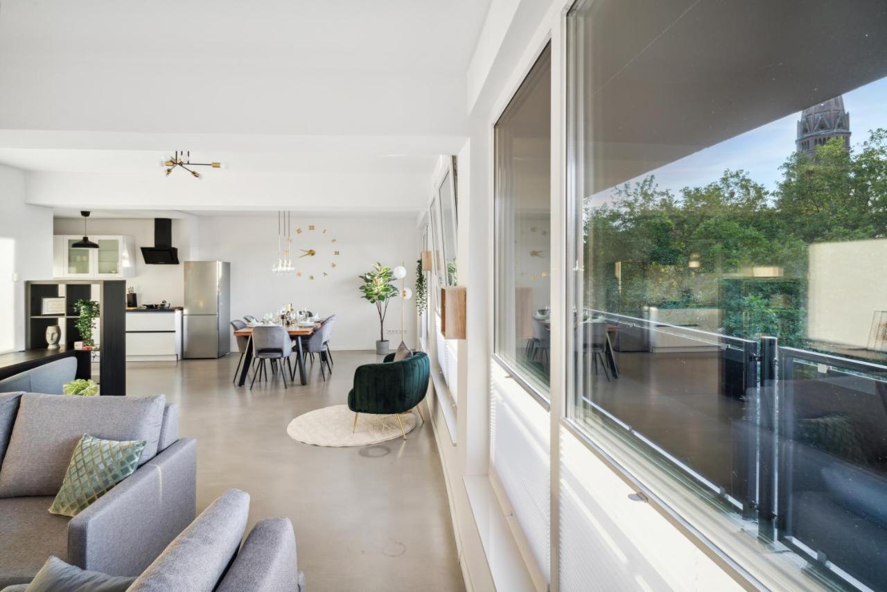 Design-Apartment - Bochum Zentrum - 2 Balkons - 118M2 - Netflix Exteriör bild