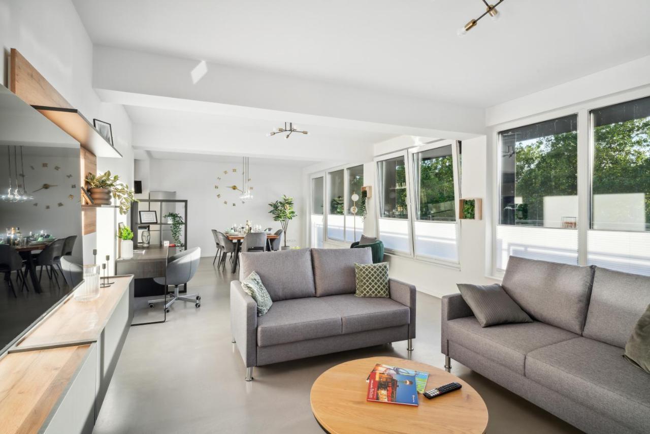 Design-Apartment - Bochum Zentrum - 2 Balkons - 118M2 - Netflix Exteriör bild