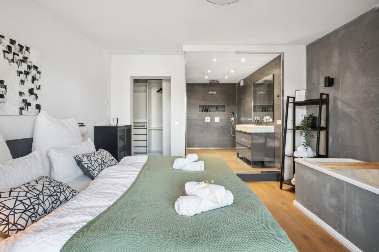 Design-Apartment - Bochum Zentrum - 2 Balkons - 118M2 - Netflix Exteriör bild