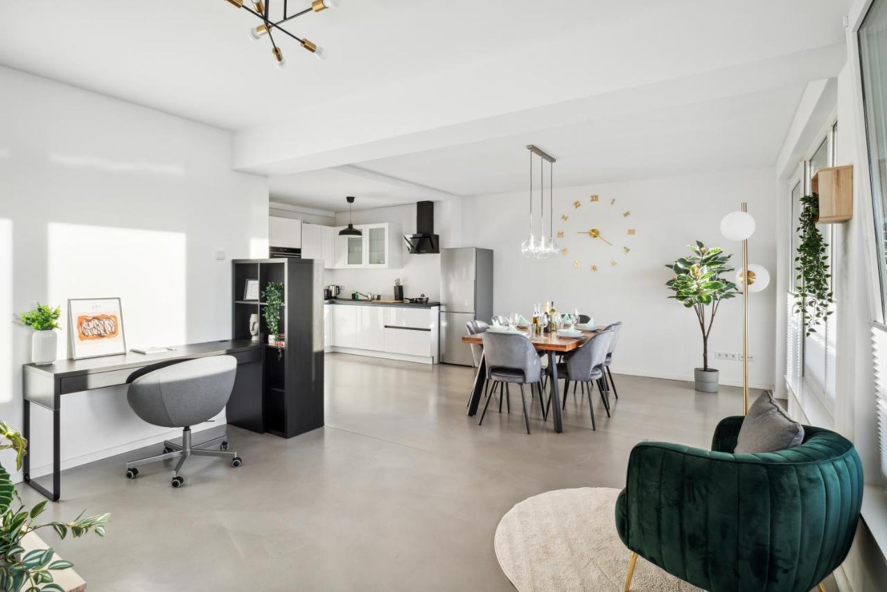 Design-Apartment - Bochum Zentrum - 2 Balkons - 118M2 - Netflix Exteriör bild